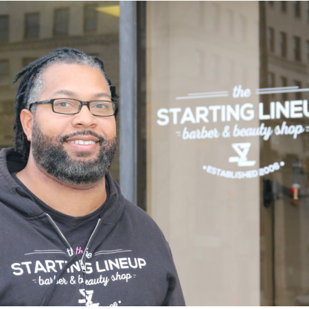starting line up, black owned business expanding in downtown Youngstown Ohio